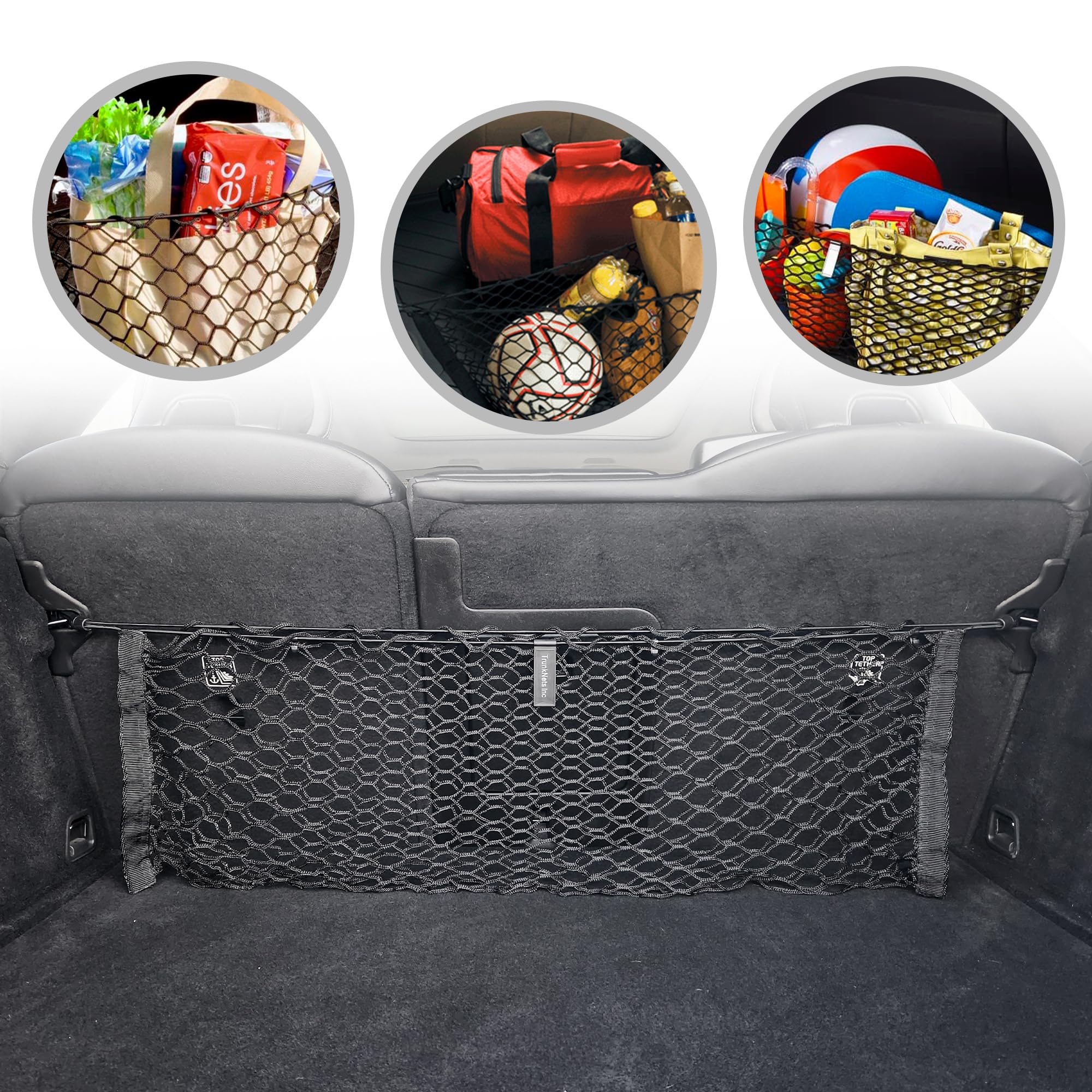 Amazon.com: Rear Envelope Style Automotive Elastic Trunk Mesh